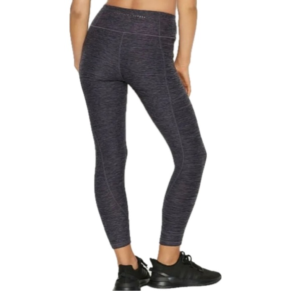 Victoria’s Secret Essential Leggings Heathered Black Grey Size 8 Never Worn - Picture 2 of 7